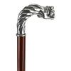 Design Toscano The Padrone Collection: Bulldog Pewter Walking Stick PA6175